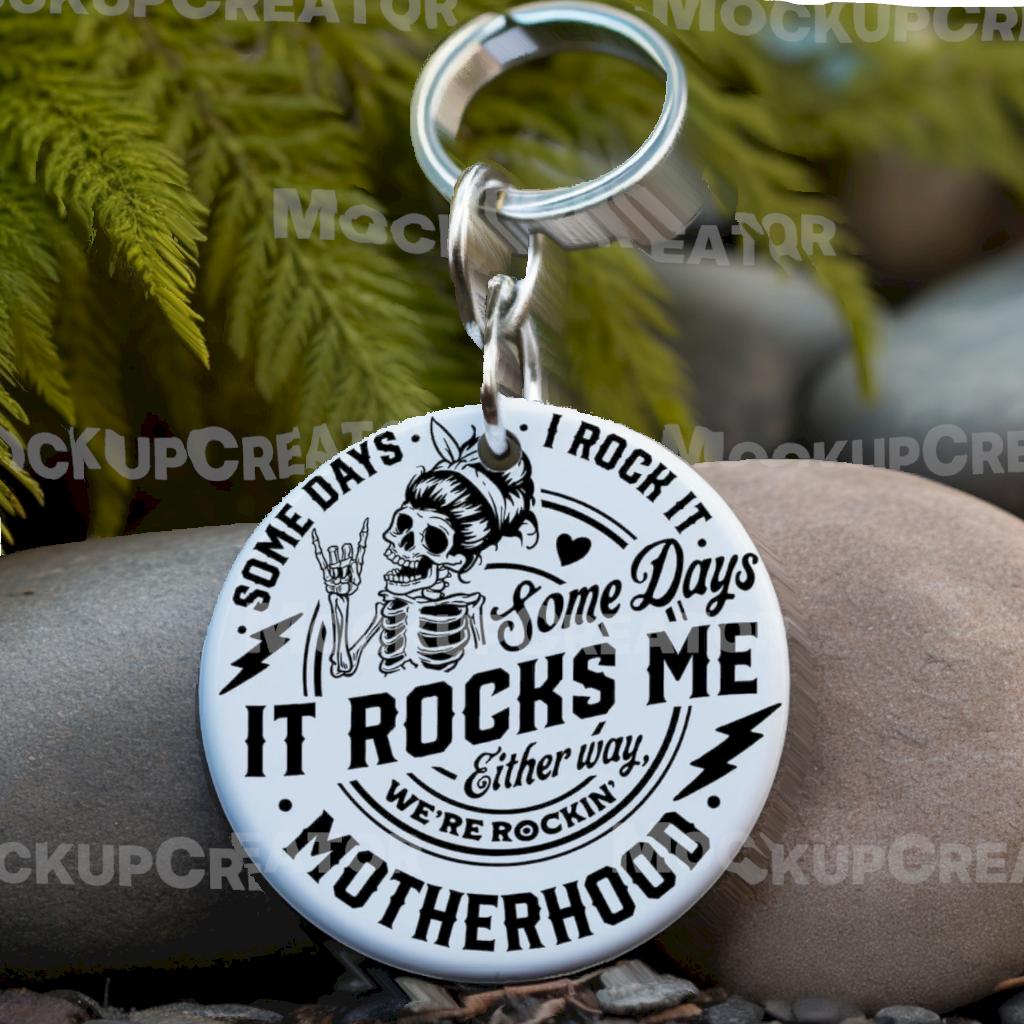 It rocks me keychain