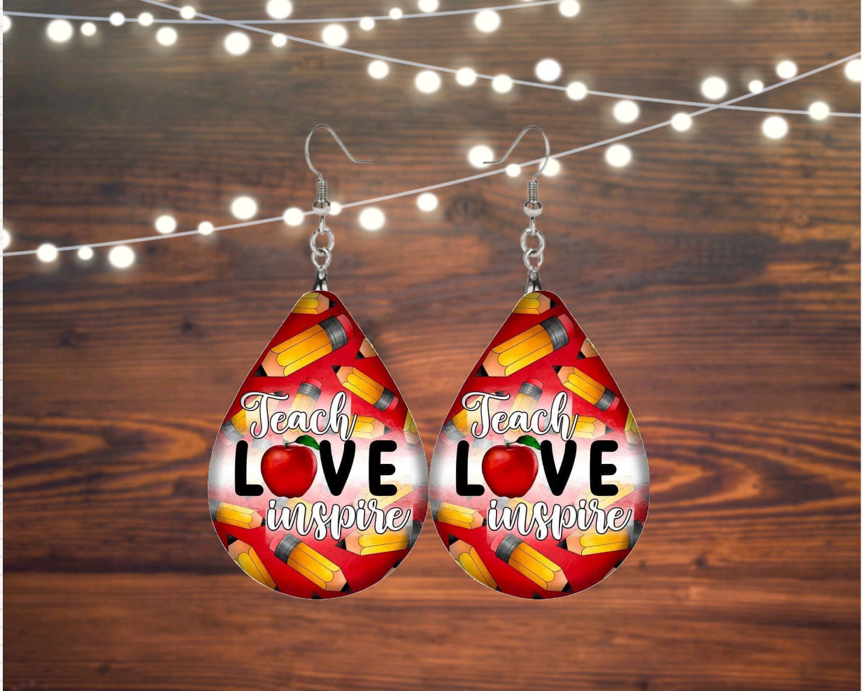 Teacher earrings