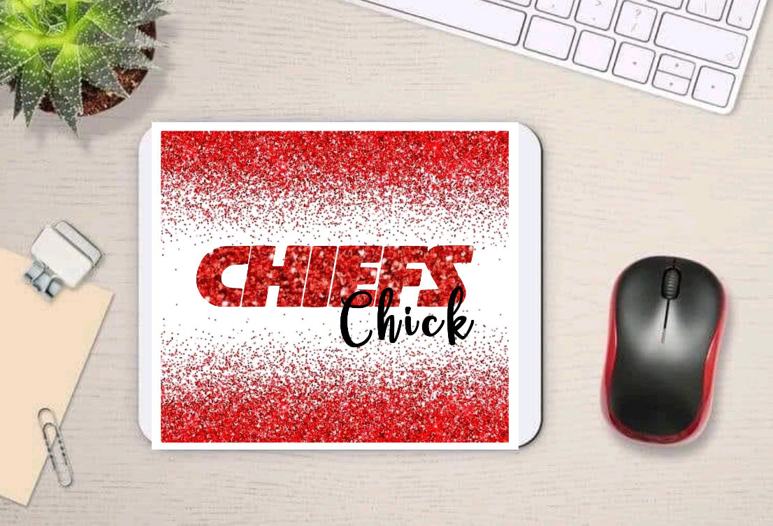 Chiefs chick mousepad