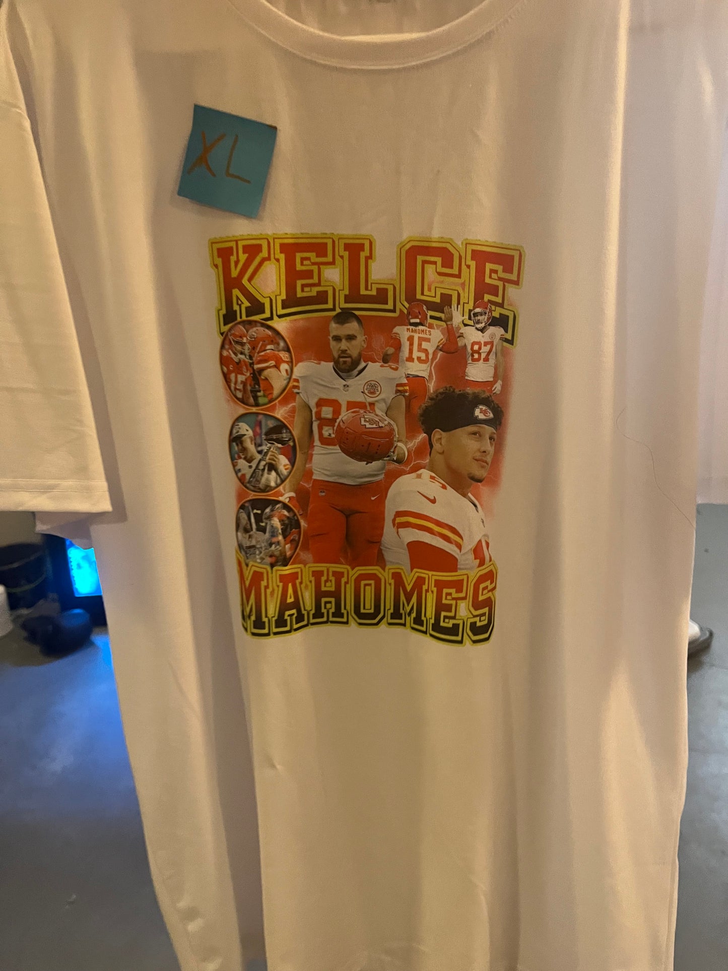 XL Kelce Mahomes shirt