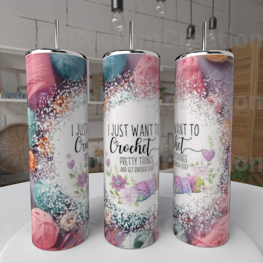 I just want to crochet pretty things