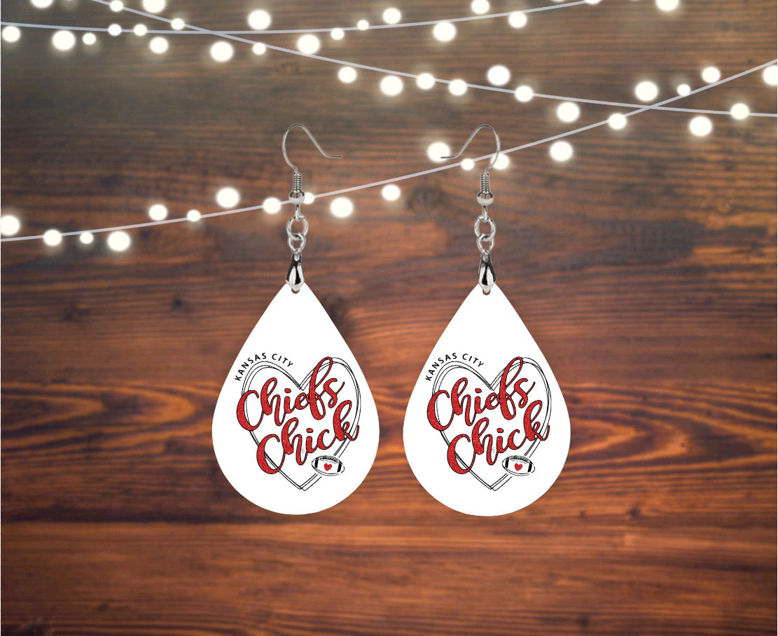 Chiefs Chick Earrings