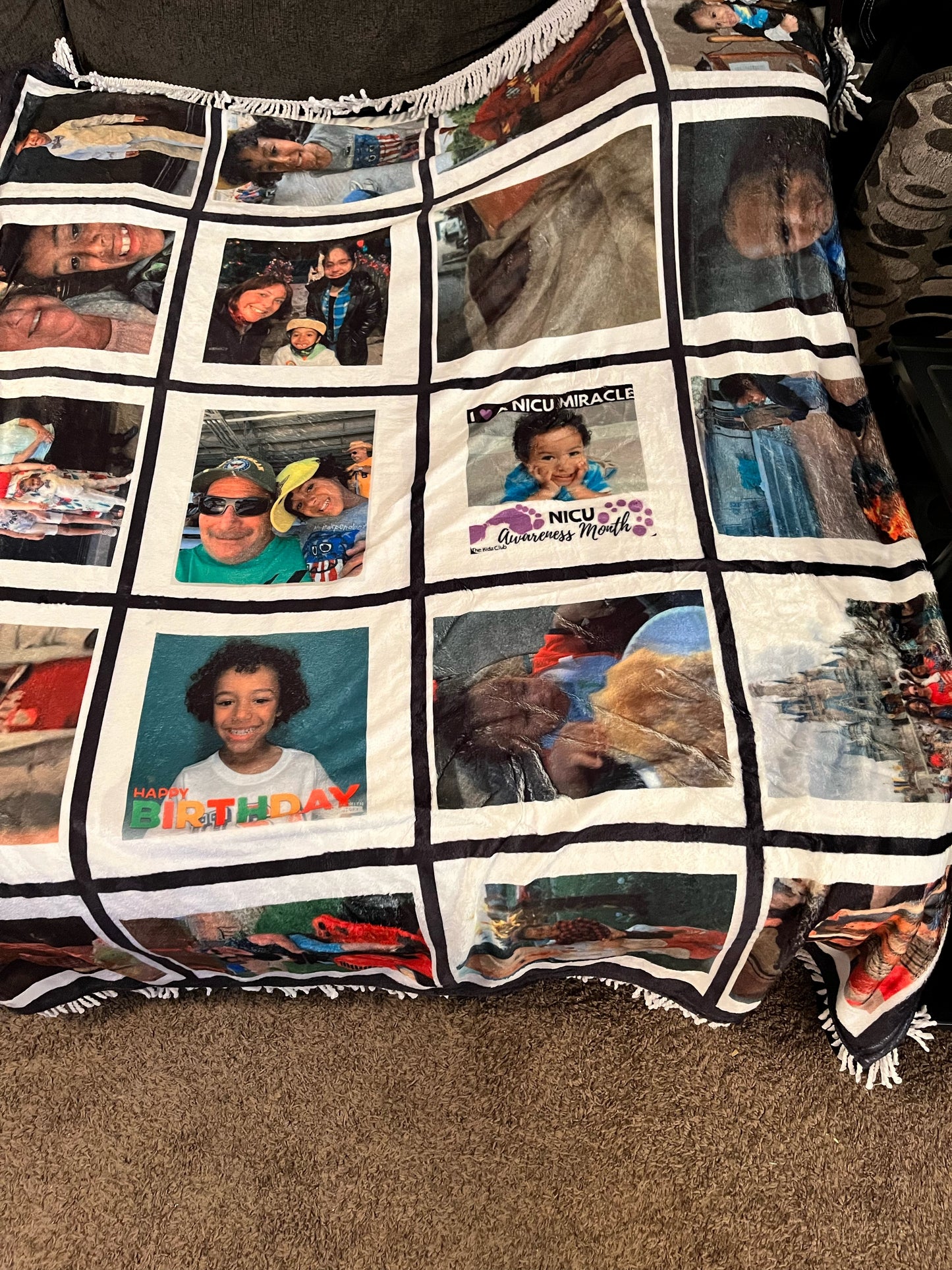 Custom Photo Blanket