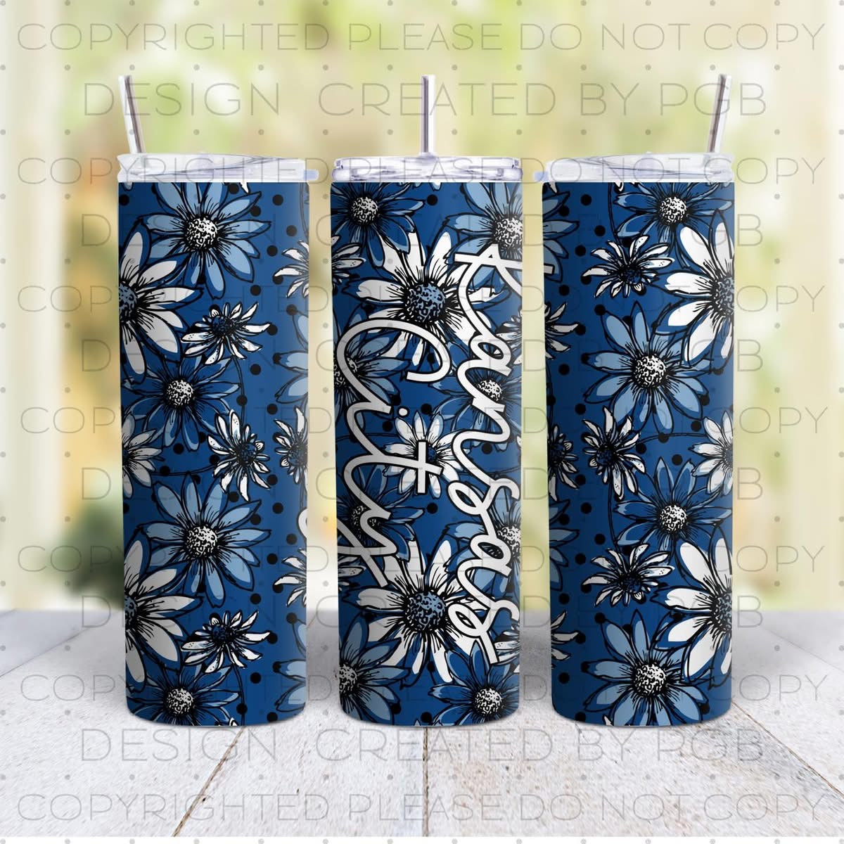 Blue flower Kansas City