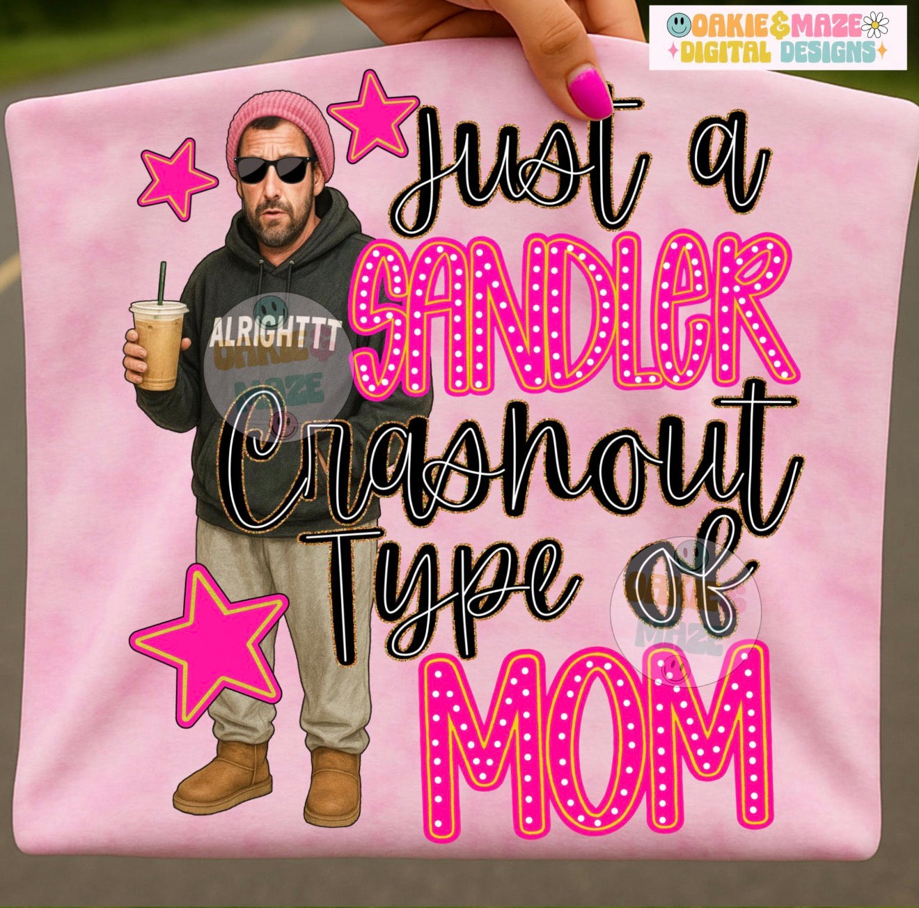 Just a Sandler crash out mom