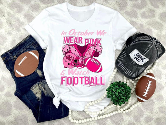 Wear pink watch football