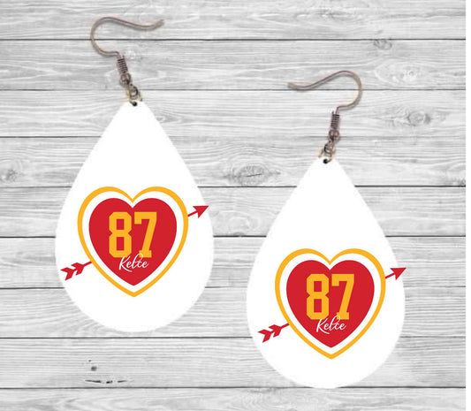 87 Kelce earrings