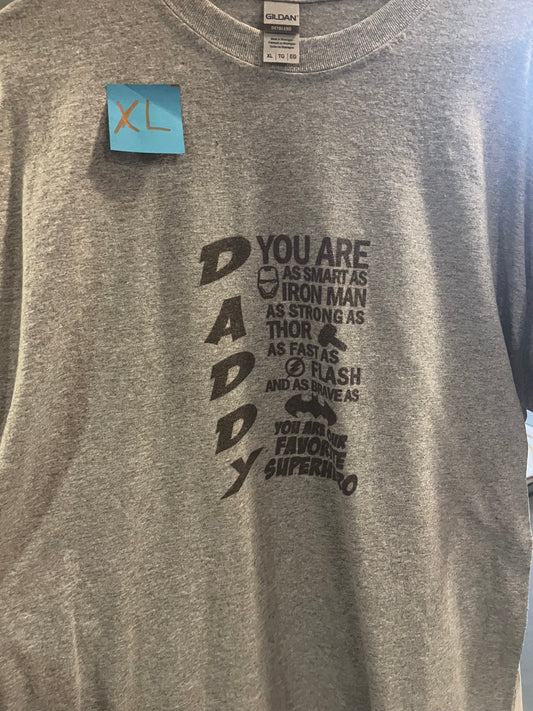XL daddy shirt