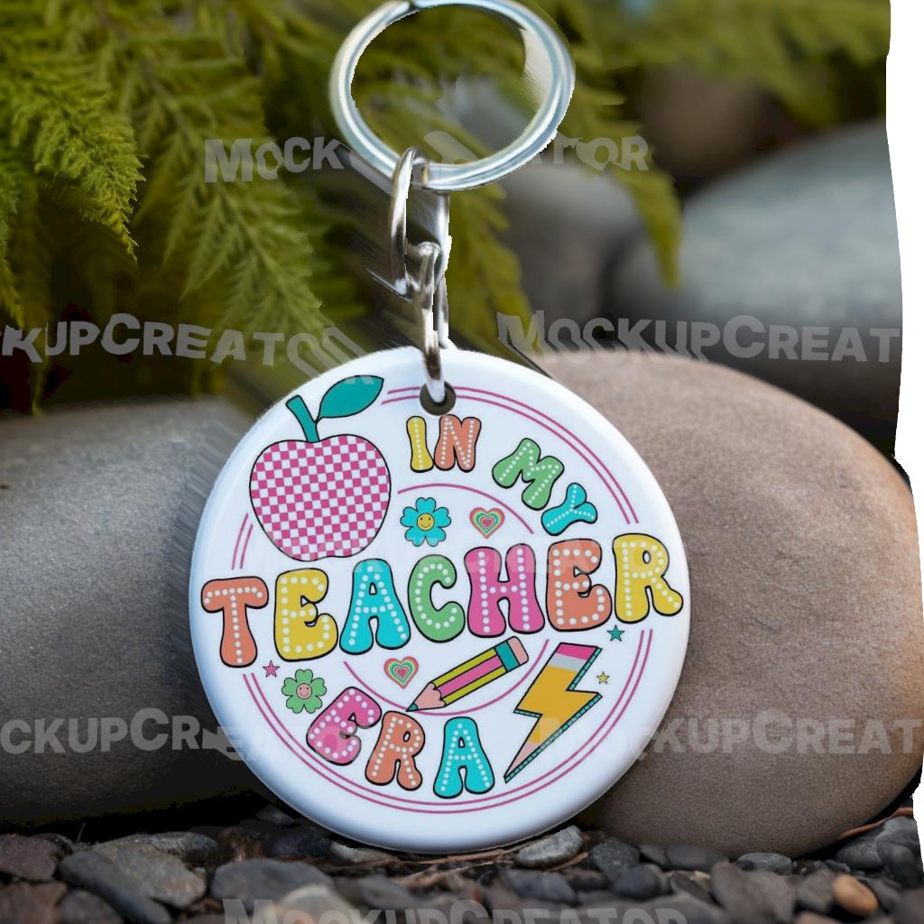 In my Teacher era Keychain