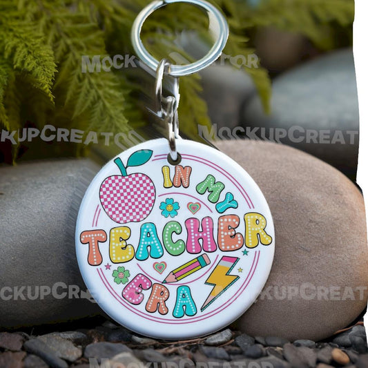 In my Teacher era Keychain