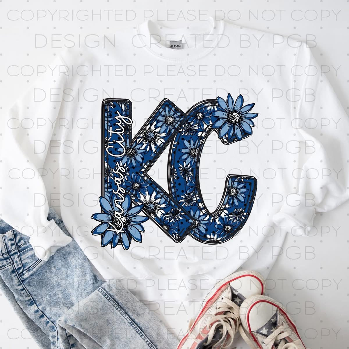 Blue flower Kansas City