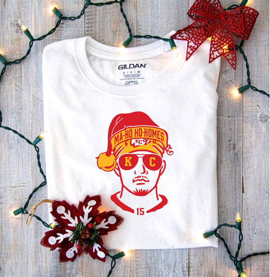 Mahomes Santa