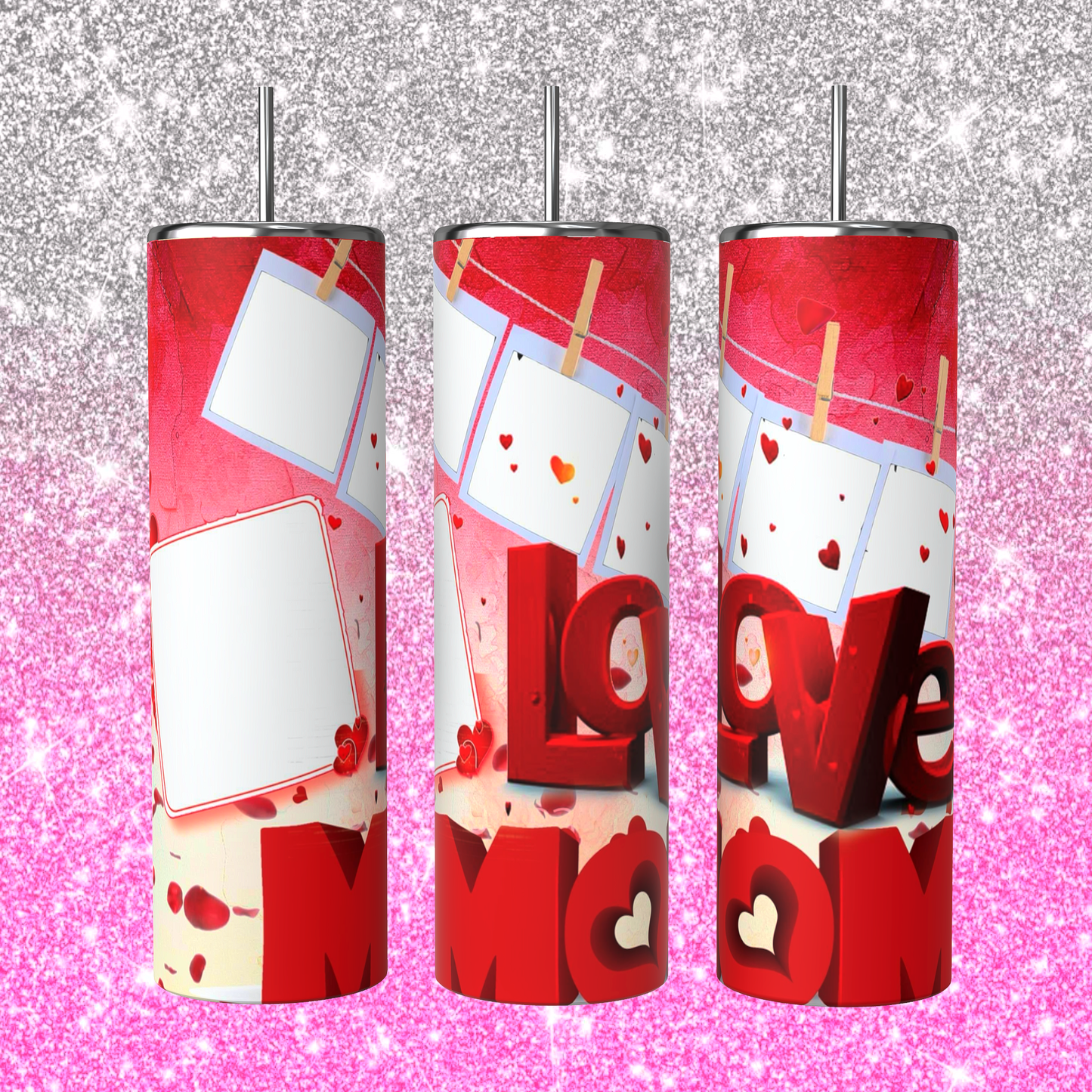 Love mom tumbler