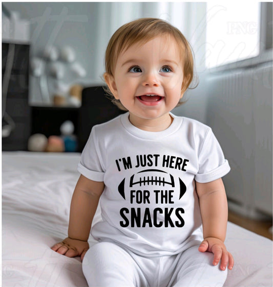 I’m just here for the snacks