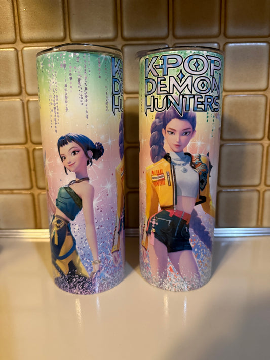 K pop demon hunter tumbler