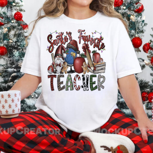 Santa’s favorite teacher
