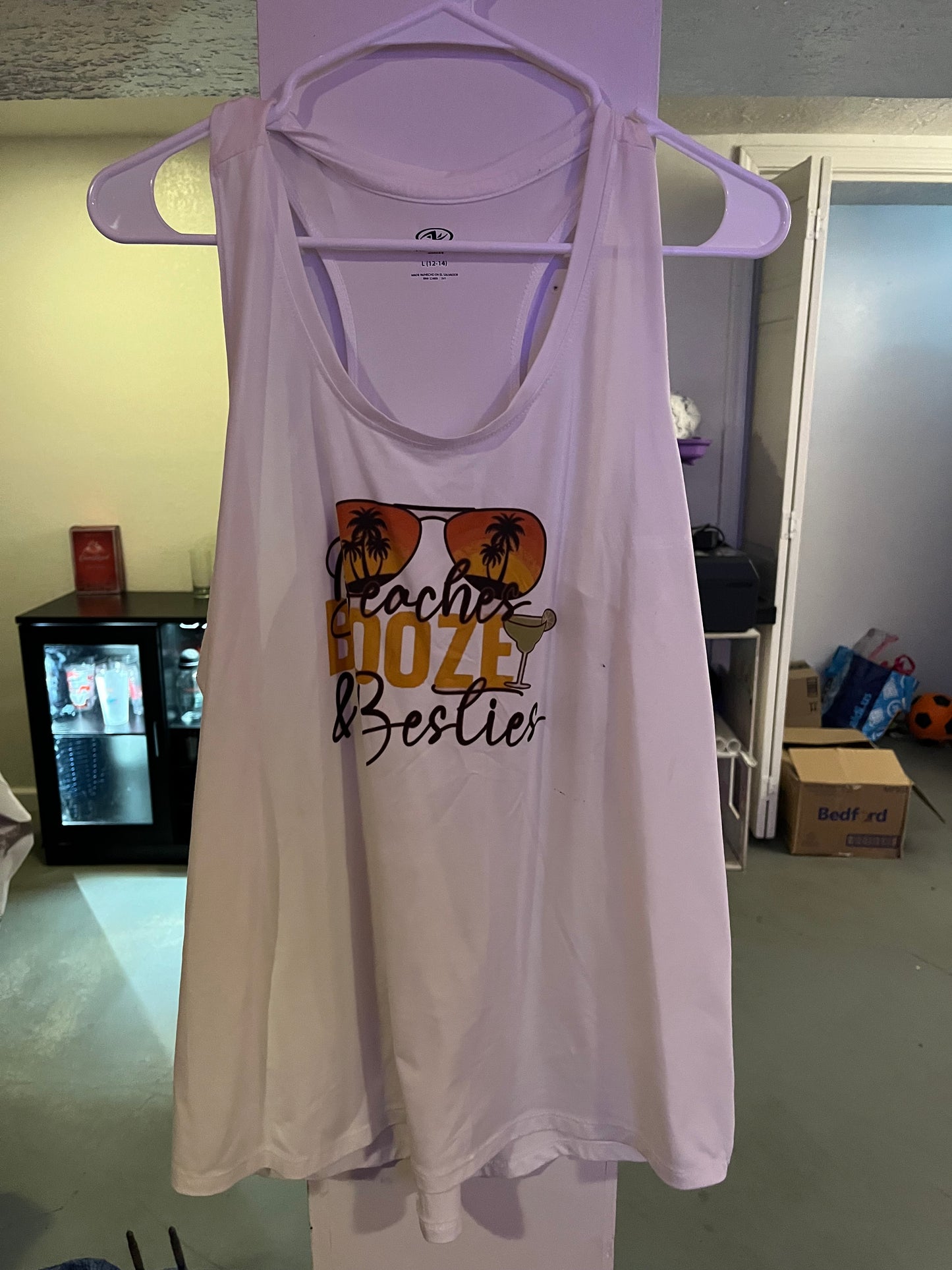 Large racer back beach boozey bestie