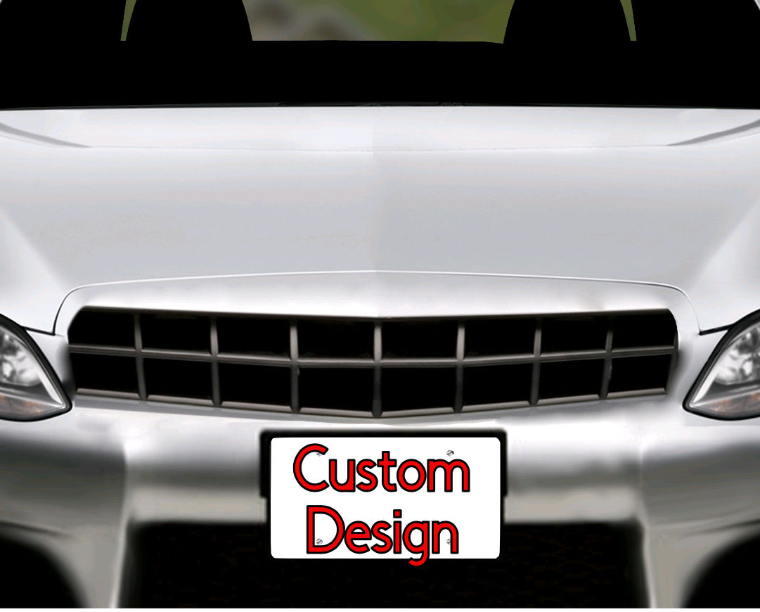 Custom license plate