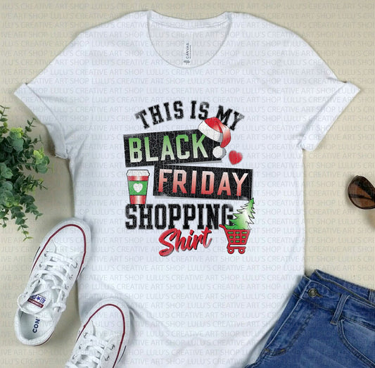 Black Friday Shopping Tshirt