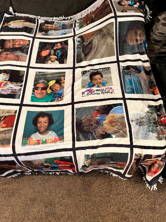Custom Photo Blanket