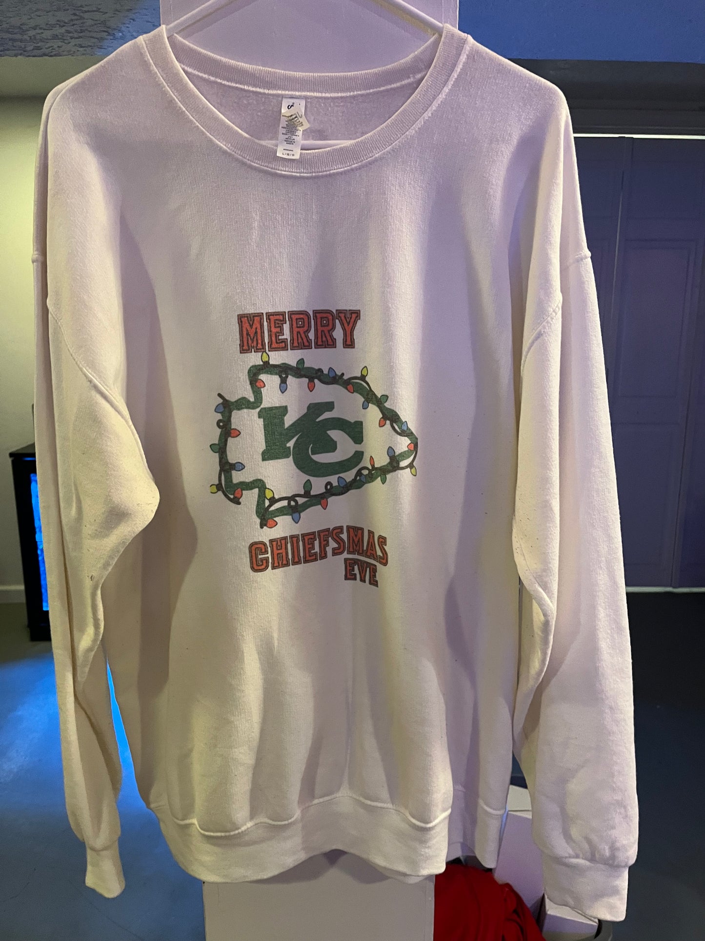 Large Merry Chiefsmas sweatshirt