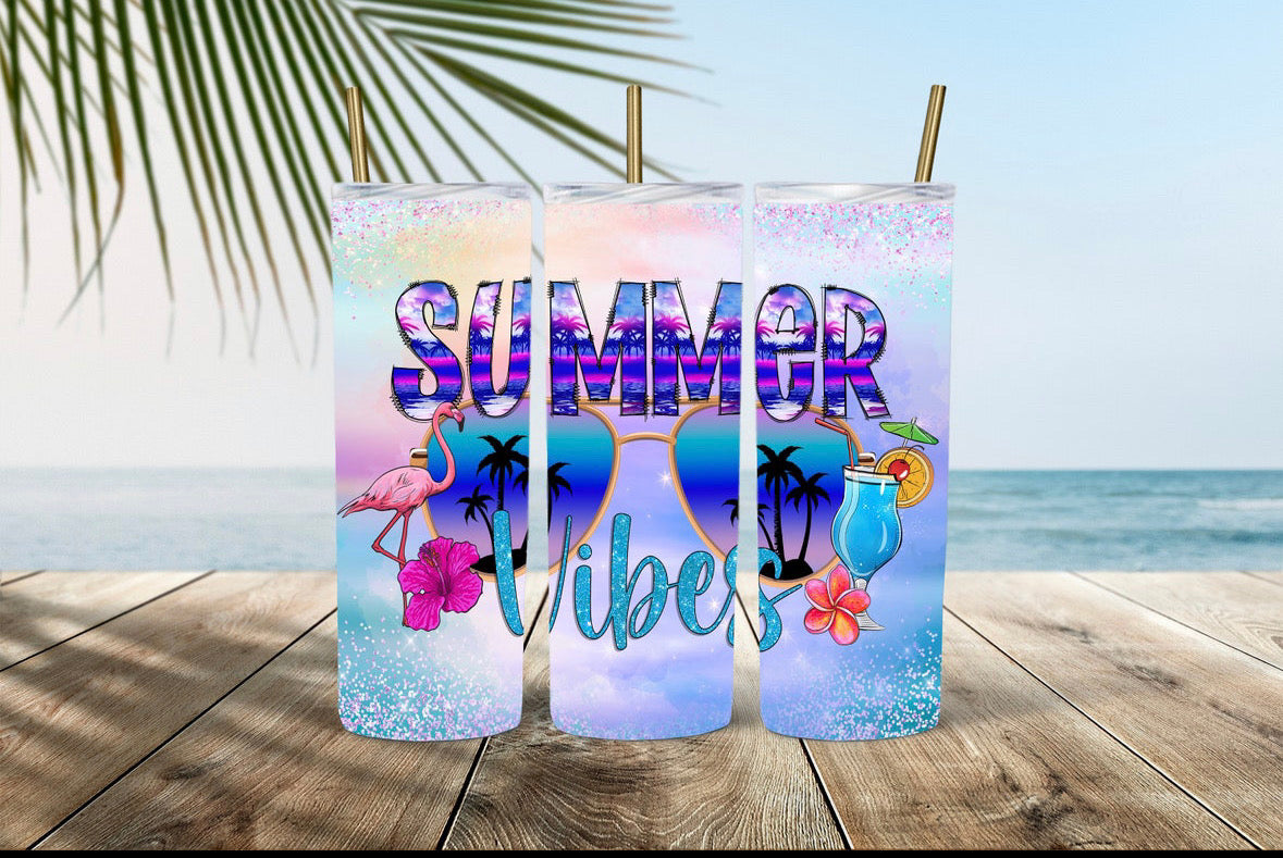 Summer Vibes Tumbler