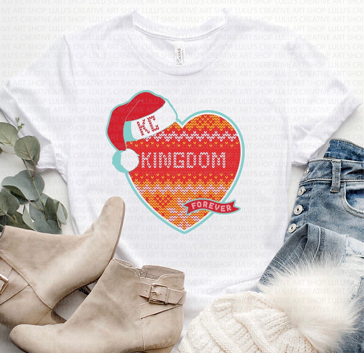 Kc kingdom sweater heart