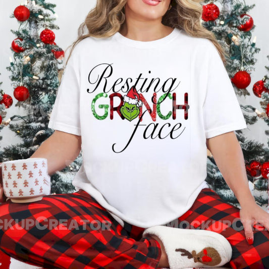 Resting grinch face